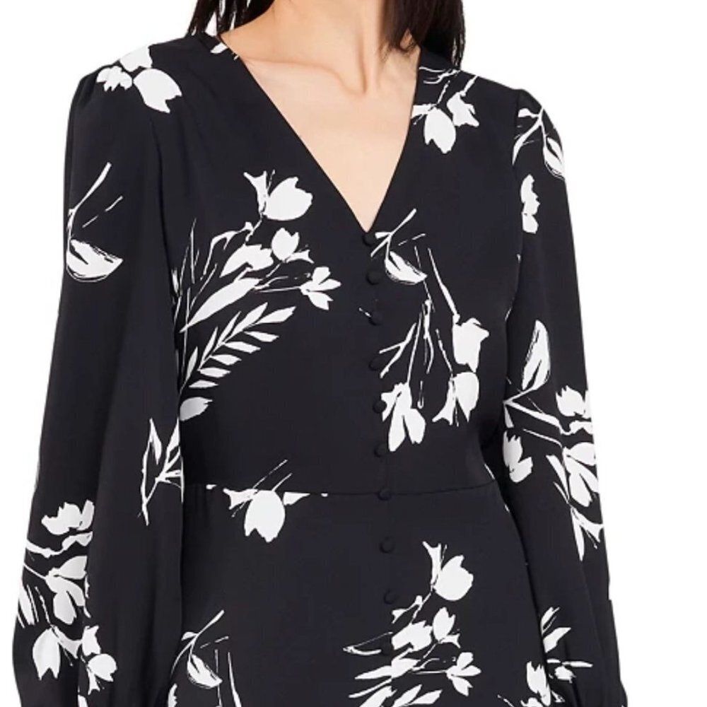 Vince Camuto Floral Wisps Dress - Picture 2 of 5